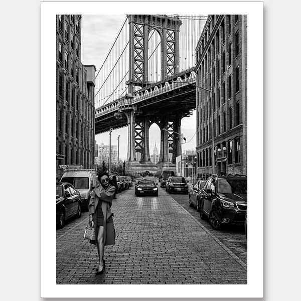 Manhattan Bridge Unframed Art Print