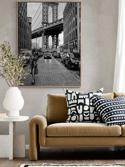 Manhattan Bridge Canvas Art Print | Lifestyle