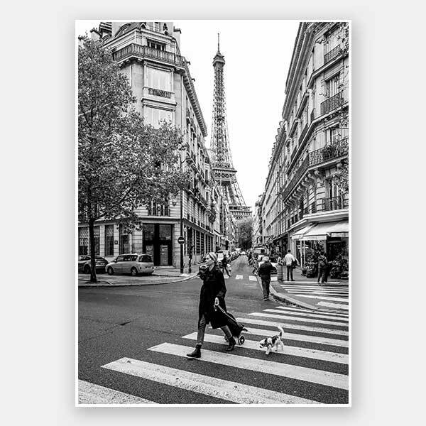 La Tour Eiffel Unframed Art Print