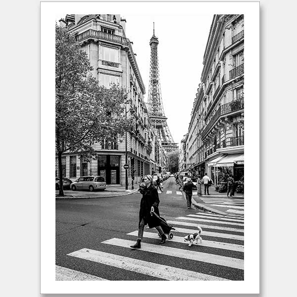 La Tour Eiffel Unframed Art Print