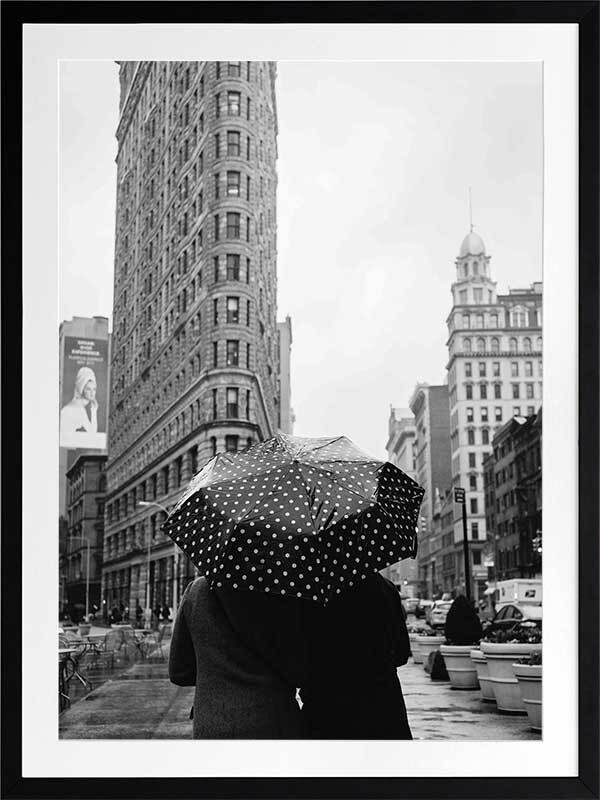 Flatiron, Fifth Avenue Framed Art Print