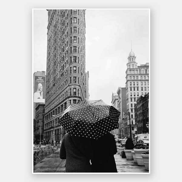 Flatiron, Fifth Avenue Unframed Art Print