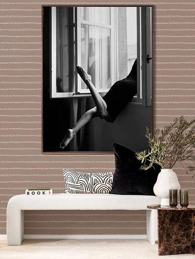 She's In Love Canvas Art Print | Lifestyle
