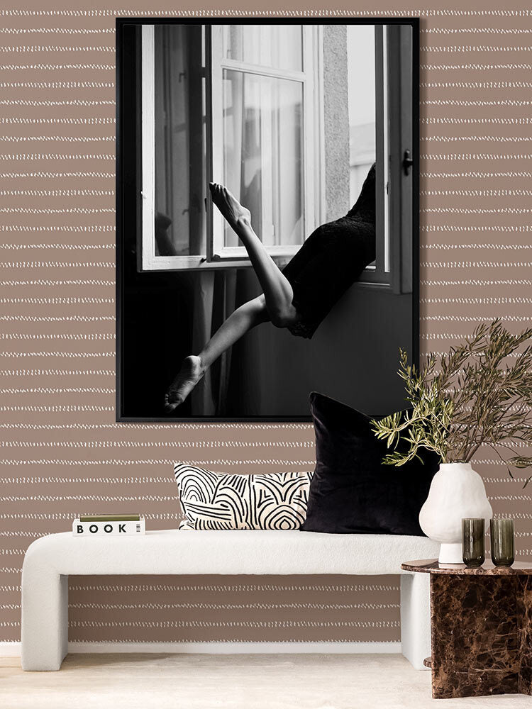 She's In Love Canvas Art Print