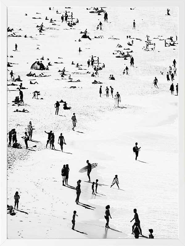 Ebb and Flow Framed Art Print