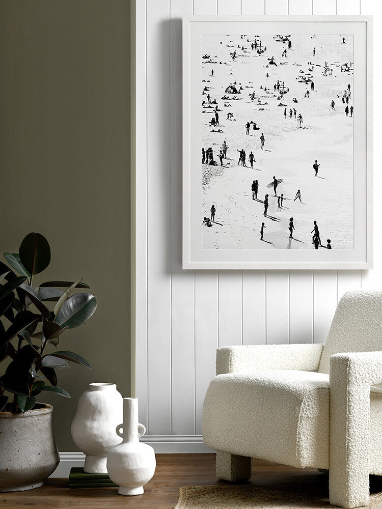 Ebb and Flow Framed Art Print | Lifestyle