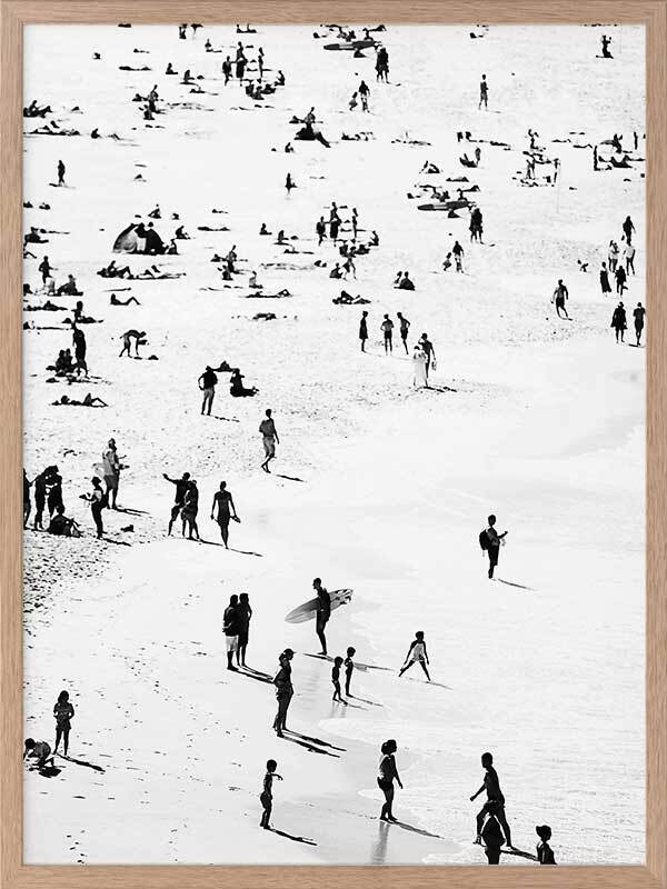 Ebb and Flow Framed Art Print