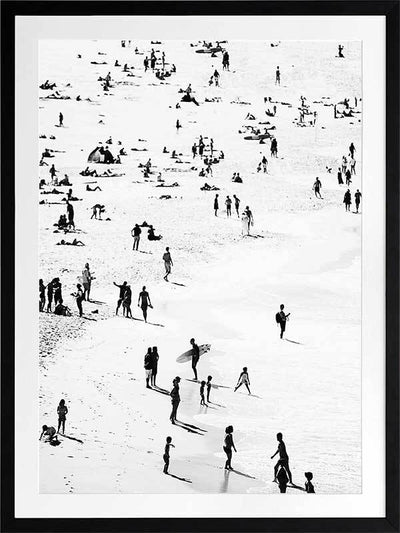 Ebb and Flow Framed Art Print