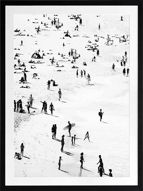 Ebb and Flow Framed Art Print