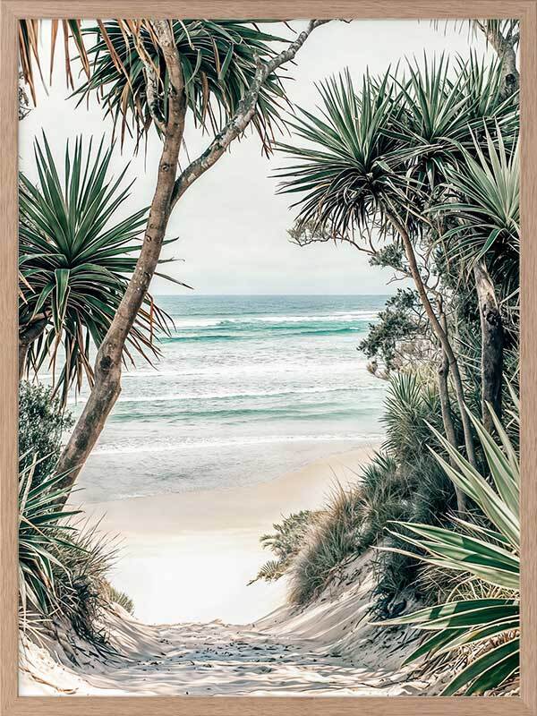 Entrance to Paradise II Framed Art Print