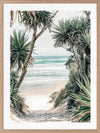 Entrance to Paradise II Framed Art Print