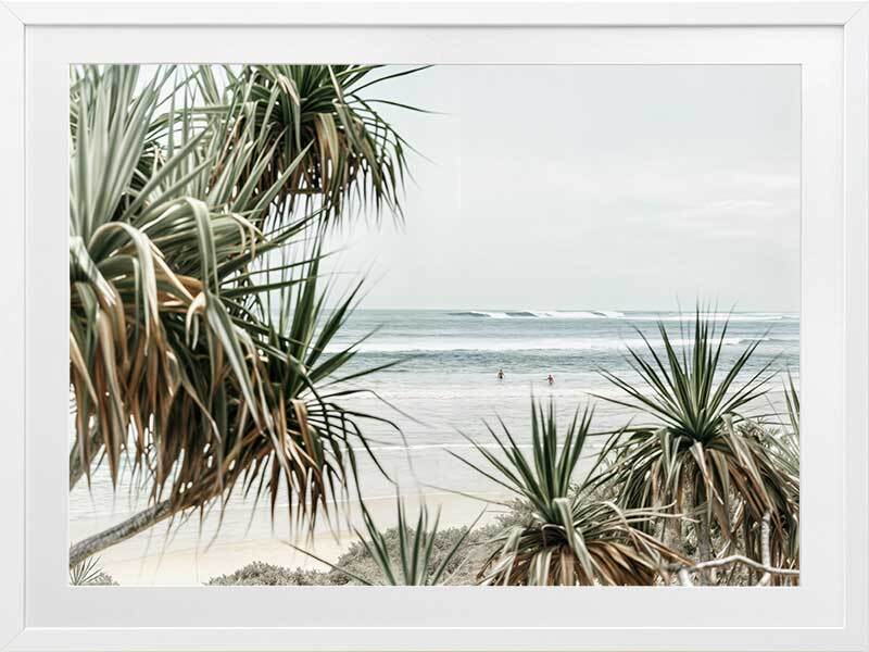 Your Holiday Starts Here I Framed Art Print