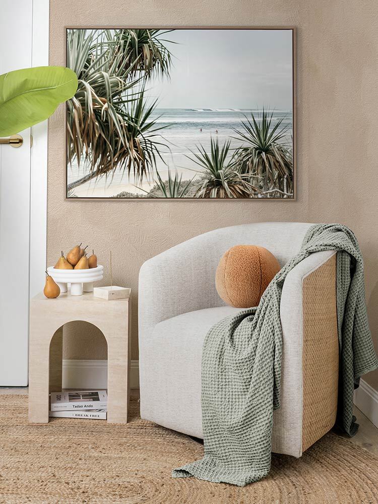 Your Holiday Starts Here I Canvas Art Print | Lifestyle