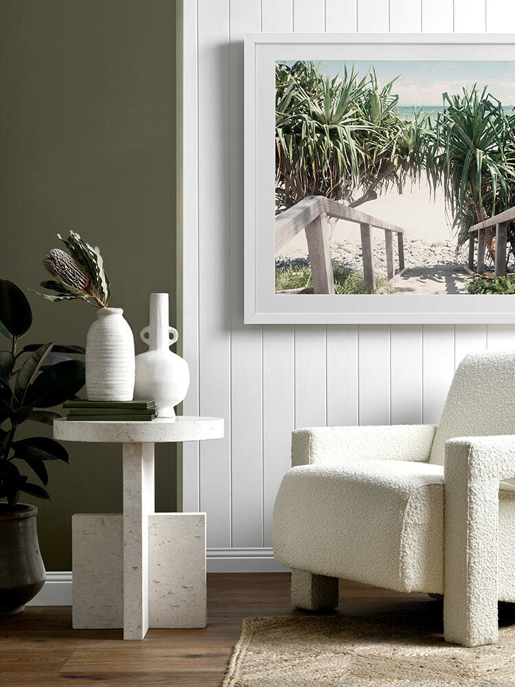 Your Holiday Starts Here II Framed Art Print | Lifestyle