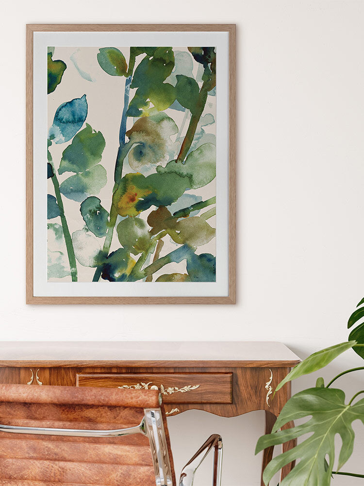 Fall Leaves I Framed Art Print | Lifestyle