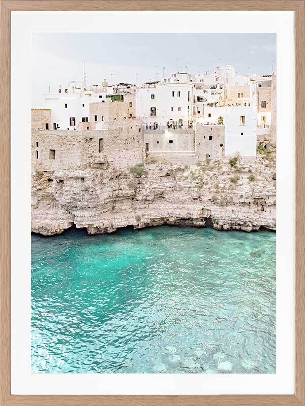 Island Vacation Framed Art Print