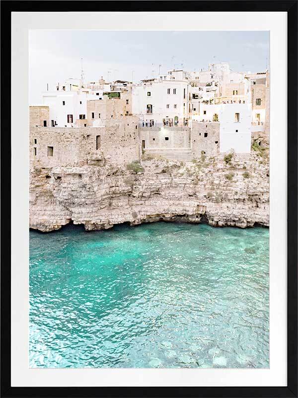 Island Vacation Framed Art Print
