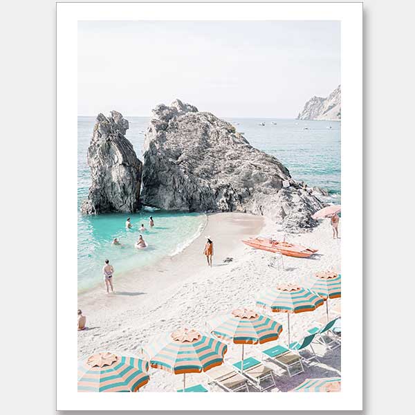 A Morning in Positano Unframed Art Print