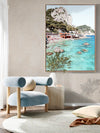 Capri Island Canvas Art Print | Lifestyle