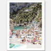 Marina Piccola Beach Unframed Art Print
