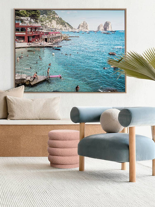 La Vita è Bella Canvas Art Print | Lifestyle
