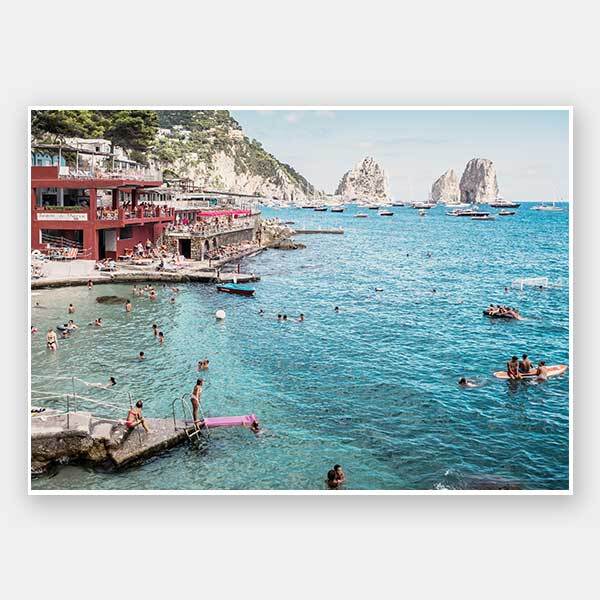 La Vita è Bella Unframed Art Print