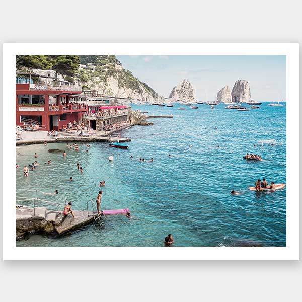 La Vita è Bella Unframed Art Print