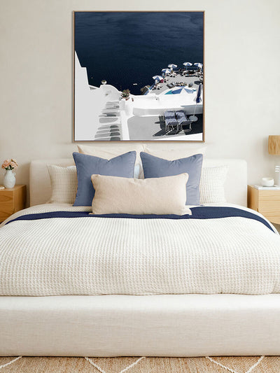 Blue Beauty Canvas Art Print | Lifestyle