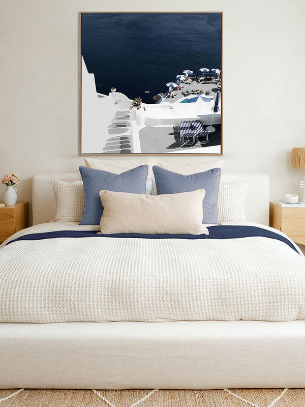 Blue Beauty Canvas Art Print | Lifestyle