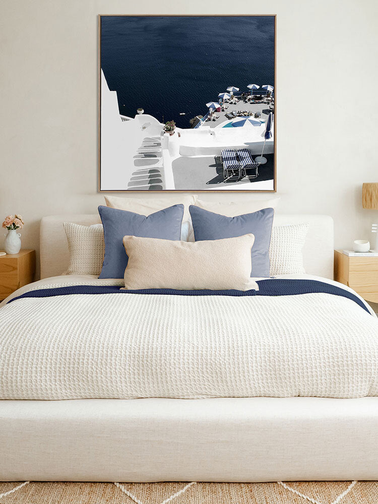 Blue Beauty Canvas Art Print | Lifestyle