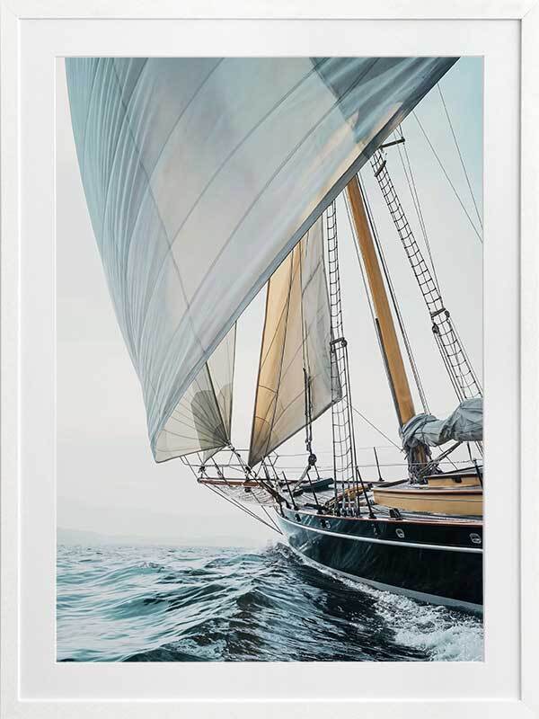 Day at Sea Framed Art Print