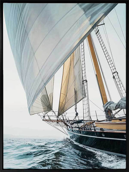 Day at Sea Canvas Art Print