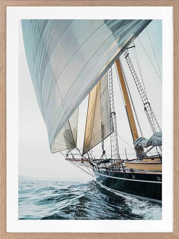 Day at Sea Framed Art Print