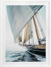 Day at Sea Framed Art Print