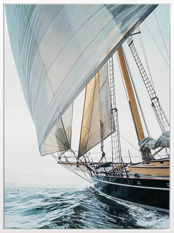 Day at Sea Canvas Art Print