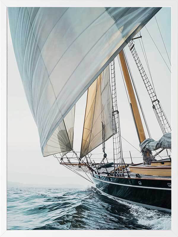 Day at Sea Framed Art Print