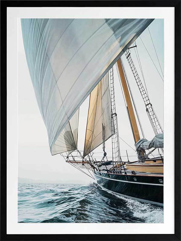Day at Sea Framed Art Print