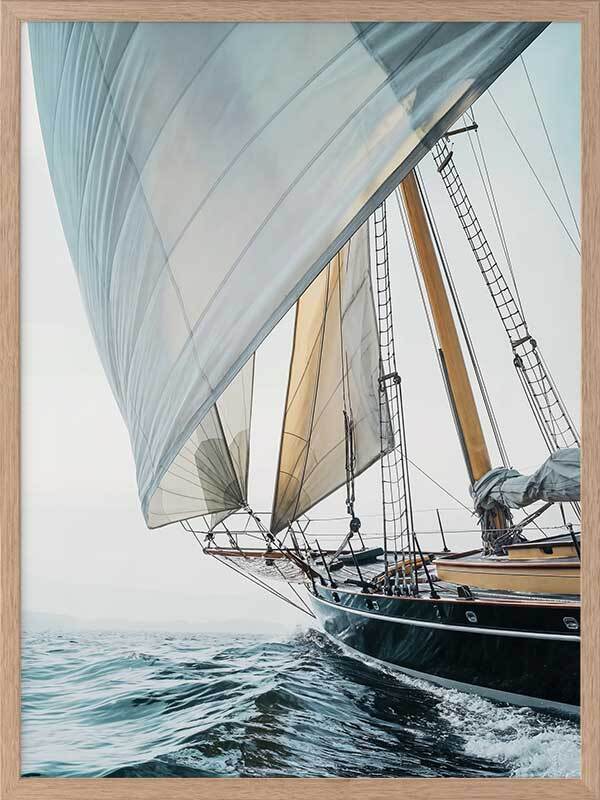 Day at Sea Framed Art Print