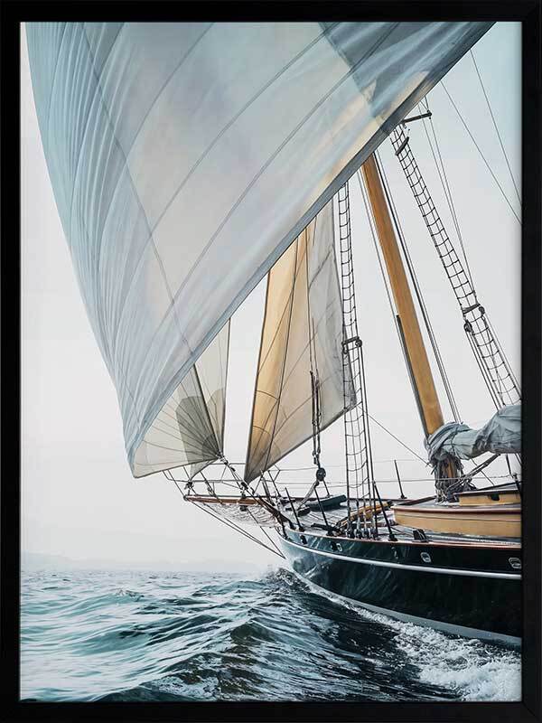 Day at Sea Framed Art Print