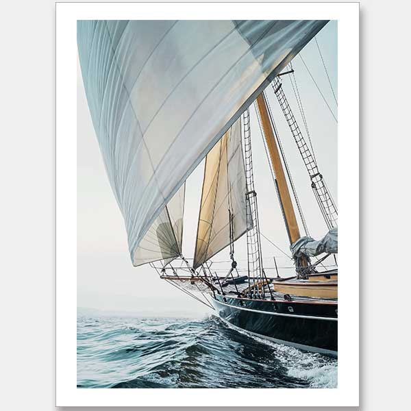 Day at Sea Unframed Art Print