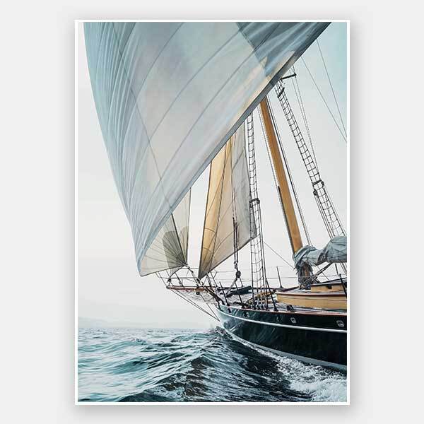 Day at Sea Unframed Art Print