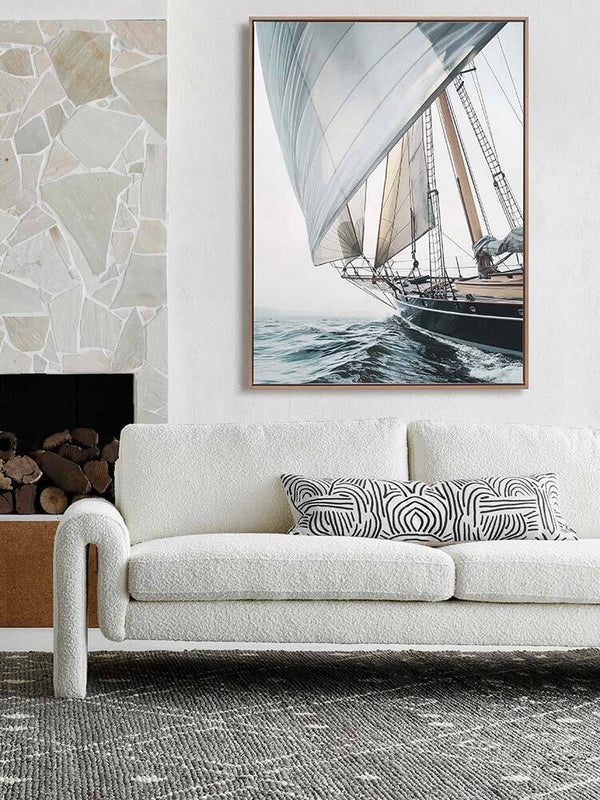 Day at Sea Canvas Art Print | Lifestyle
