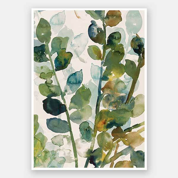 Fall Leaves II Unframed Art Print