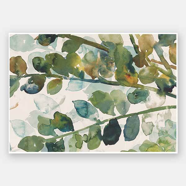 Fall Leaves II Unframed Art Print