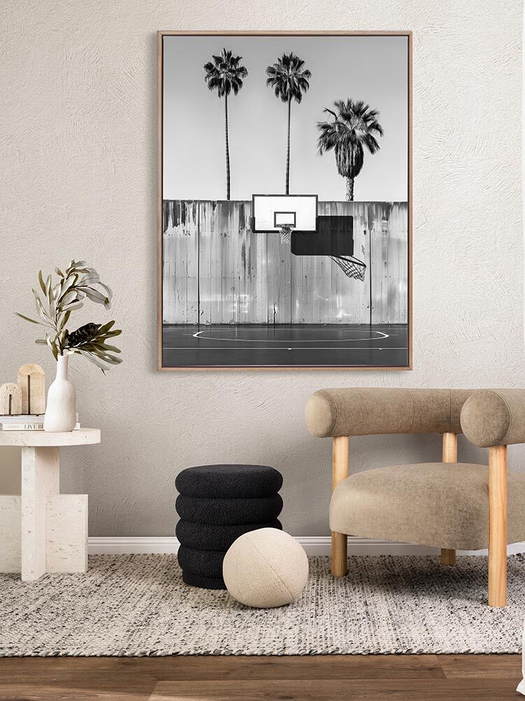 Beach Ball Canvas Art Print | Lifestyle