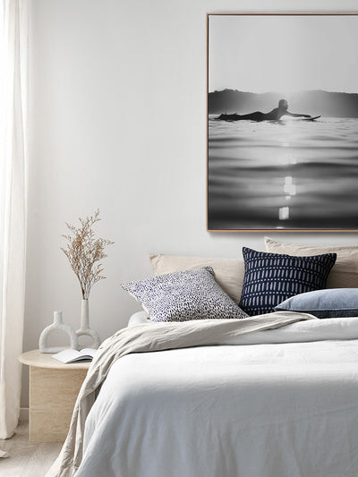 Sunrise Surfer Canvas Art Print | Lifestyle