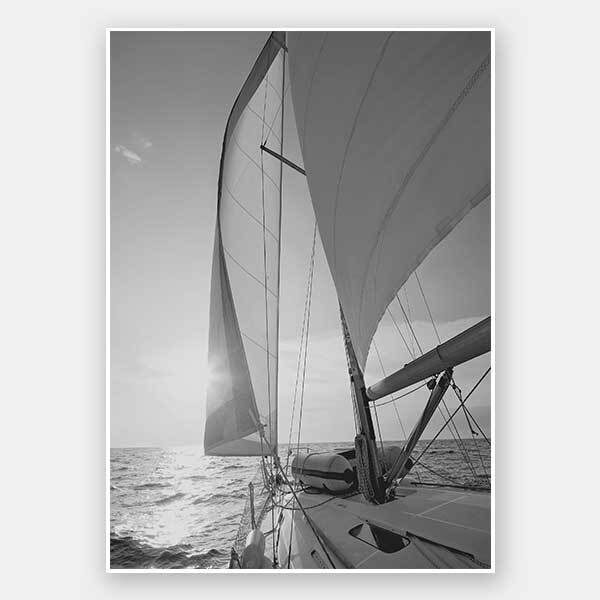 Wind and Waves Unframed Art Print