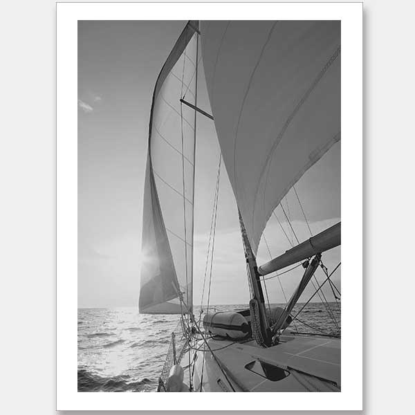 Wind and Waves Unframed Art Print