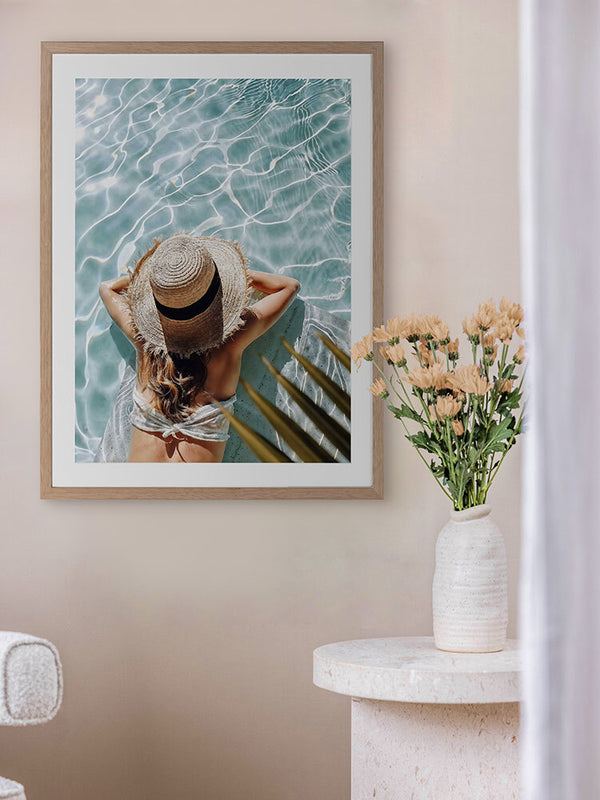 Forever Vacation Framed Art Print | Lifestyle