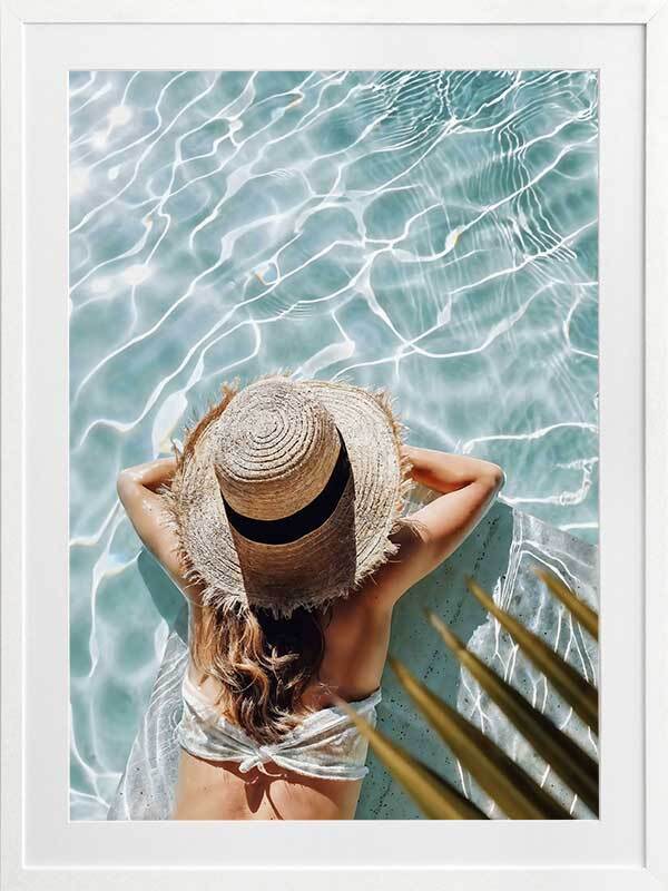 Forever Vacation Framed Art Print